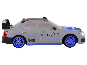 Preview: Lean Ferngesteuerter Sportwagen R/C 1:24, graue, austauschbare Räder RC-Fahrzeug