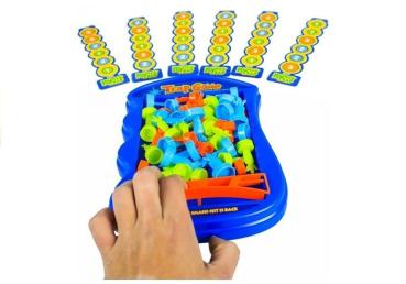 Preview: Hasen Spiel Geschicklichkeitsspiel Möhrenjagd Kinderspiel Brettspiel Lustig