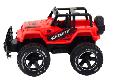 Preview: Lean Spielzeugauto Ferngesteuertes Geländewagen RC 1:18 Rot RC-Fahrzeug