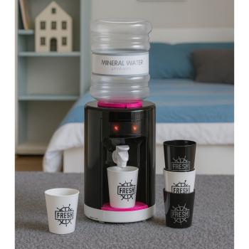 Preview: Lean Spielzeug-Wasserspender für Kinder mit Licht&Geräuschen rosa Spielset Küche