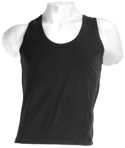 US Tank Top Schwarz 100% Baumwolle Herren Muskelshirt Army XS-3XL