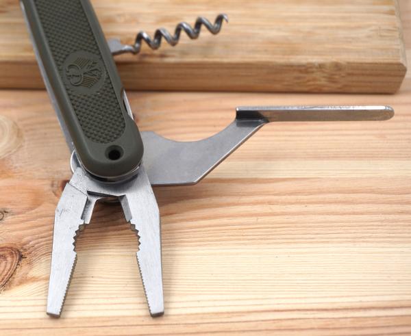 Bundeswehr Taschenmesser Mehrzweckmesser oliv mit Tasche BW Messer Zange