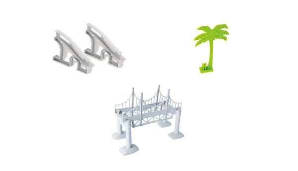 Amewi Magic Traxx Race Bahn 373-teilig, Transportbox Rennbahn Spielzeug