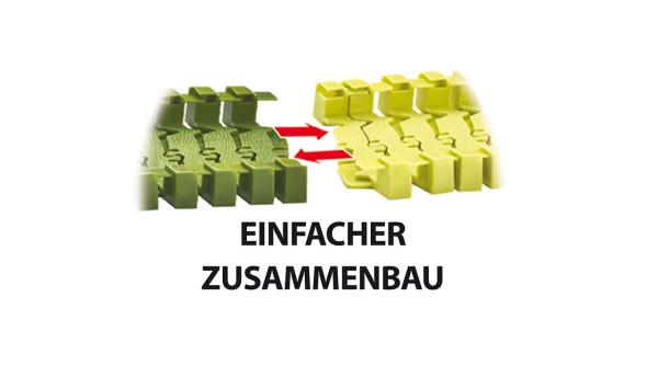 Amewi Magic Traxx Dino-Park, mit Brücke, MiniSet 108-teilig Rennbahn Spielzeug