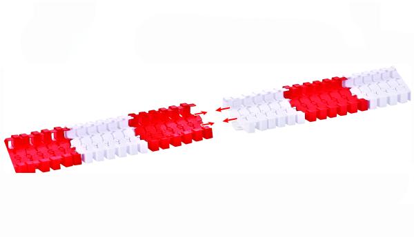 Amewi Magic Traxx Weihnachts Strecke 168-teilig mit LED-Fahrzeug Rennbahn Spielzeug