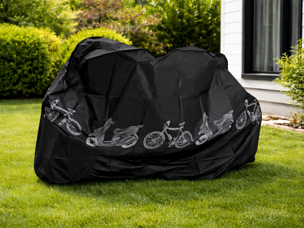 Fahrradabdeckung Wasserdicht 200x105cm Fahrrad Garagen Plane Roller Schutzhülle