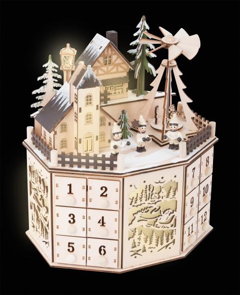 Small Foot Adventskalender mit Pyramide Kinder Spielzeug