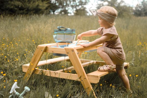 Small Foot Kindersitzgruppe Matschtisch Kinder Spielzeug