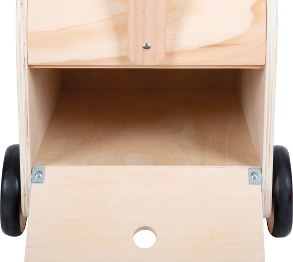 Small Foot Spielzeugkiste mit Rollen Zebra "Wildlife" Kinder Spielzeug