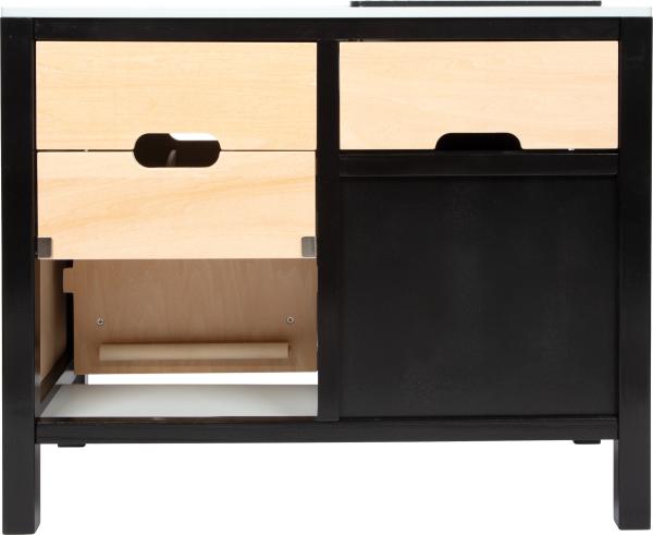 Small Foot Kinderküche mit Kücheninsel Industrial Kinder Spielzeug