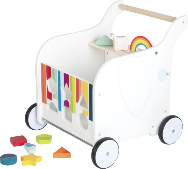 Small Foot Lauflernwagen Spielzeugbox Elefant Kinder Spielzeug