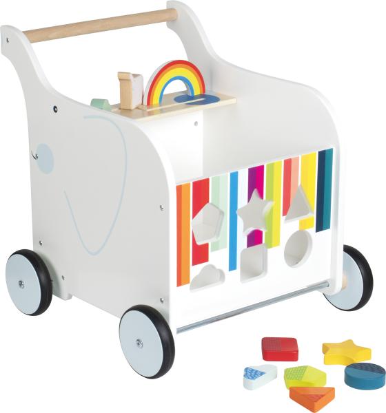Small Foot Lauflernwagen Spielzeugbox Elefant Kinder Spielzeug