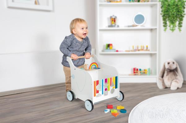 Small Foot Lauflernwagen Spielzeugbox Elefant Kinder Spielzeug