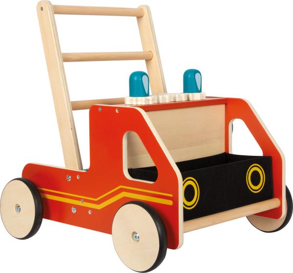 Small Foot Lauflernwagen Feuerwehr Kinder Spielzeug