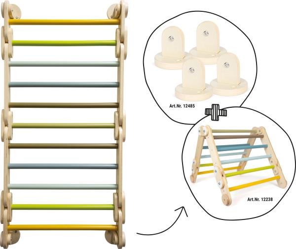 Small Foot Kletterdreieck-Sprossenwand 2in1 "Adventure" Kinder Spielzeug