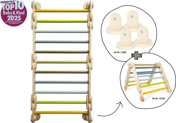 Small Foot Kletterdreieck-Sprossenwand 2in1 "Adventure" Kinder Spielzeug