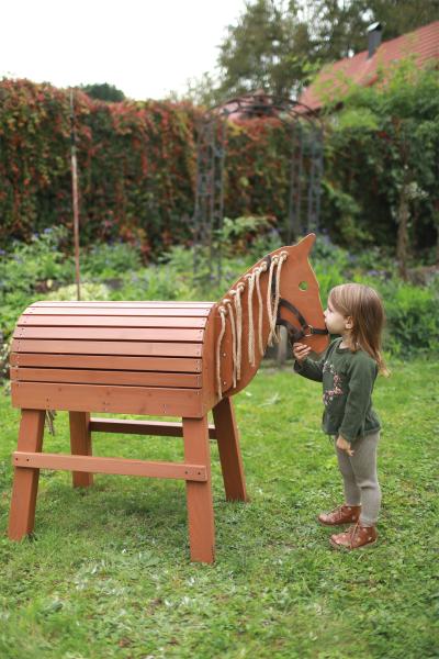 Small Foot Holzpferd braun Kinder Spielzeug