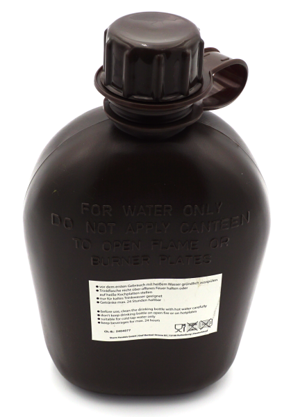 US Feldflasche Army Trinkflasche Militär Camping Outdoor Survival Nierenbecher