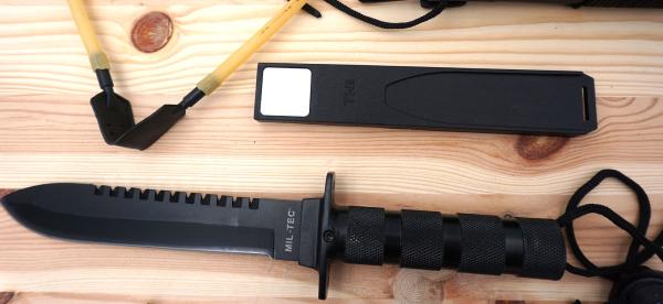Messer 15-teilig Survival Set Multitool Kompass Angler Outdoor Notfall Paracord