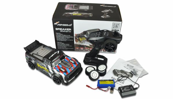Amewi Drift Sports Car Breaker 4WD 1:16 RTR RC Spielzeug RC Auto