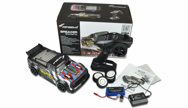 Amewi Drift Sport Car Breaker Pro brushless 4WD 1:16 RTR RC Spielzeug RC Auto