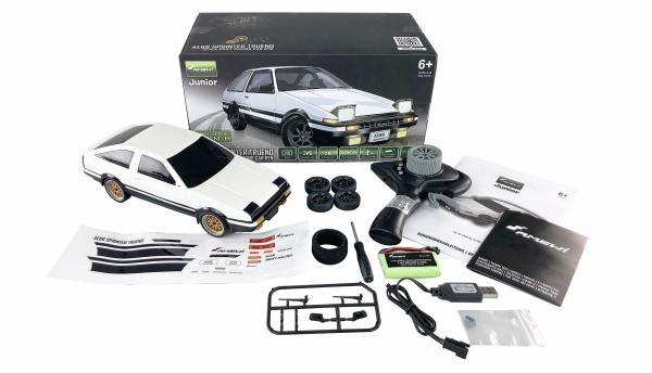 Amewi AE86 Sprinter Trueno Scale Drift Racing Car 1:18 RTR weiß RC Auto Modell