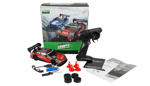 Amewi Drift Racing Car 4WD 1:24 RTR rot/schwarz RC Spielzeug RC Auto