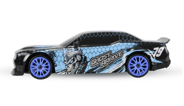 Amewi Drift Sport Muscle Car 4WD 1:24 RTR blau RC Spielzeug RC Auto