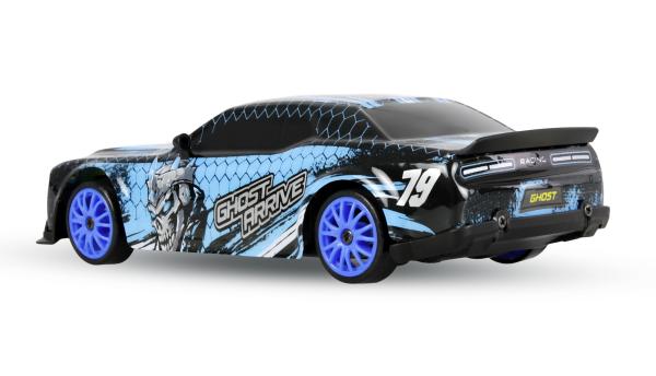 Amewi Drift Sport Muscle Car 4WD 1:24 RTR blau RC Spielzeug RC Auto