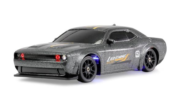Amewi Drift Sport Muscle Car mit Gyro 4WD 1:43 RTR grau RC Fahrzeuge