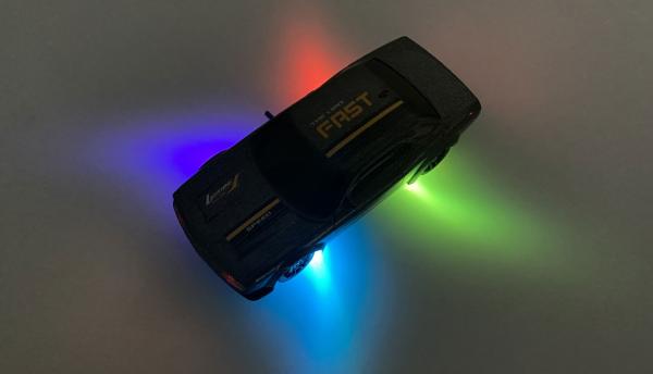 Amewi Drift Sport Muscle Car mit Gyro 4WD 1:43 RTR grau RC Fahrzeuge