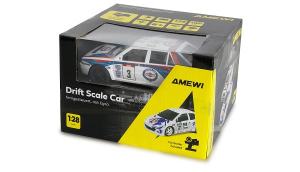 Amewi Drift Scale Car LR28 mit Gyro 4WD 1:28 RTR RC Fahrzeuge