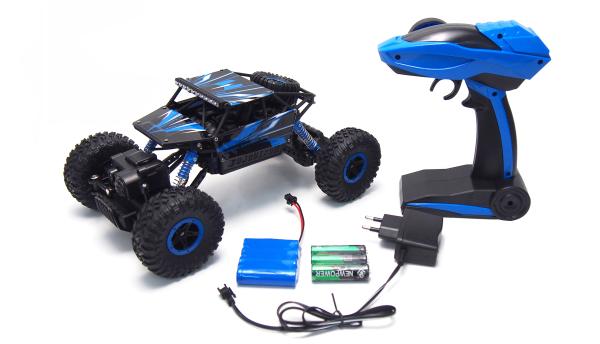Amewi Conqueror "Blue" Rock Crawler 4WD 1:18 RTR RC Spielzeug RC Auto