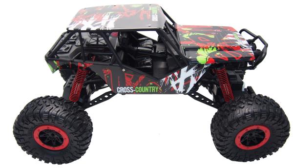 Amewi Crazy Rock Crawler "Red" 4WD 1:10 RTR RC Spielzeug RC Auto