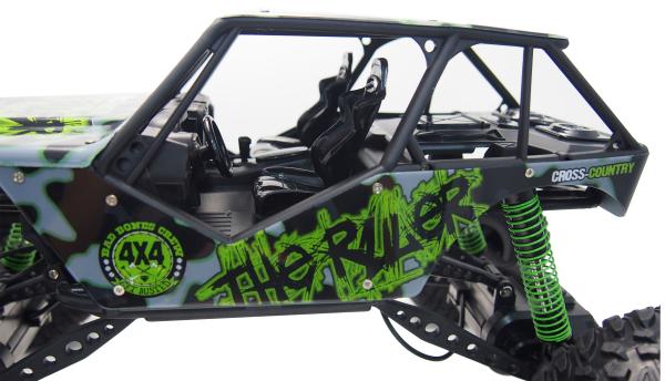 Amewi Crazy Rock Crawler "Green" 4WD 1:10 RTR RC Spielzeug RC Auto