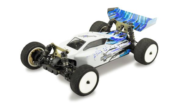 Amewi EVO-X 6000 Buggy brushless 4WD 1:10 RTR blau RC Spielzeug RC Auto