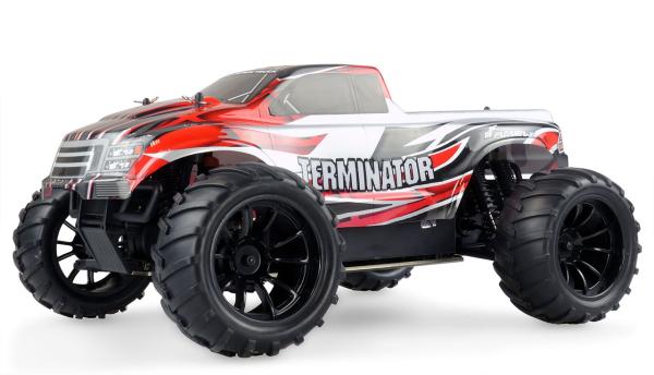 Amewi Terminator Monstertruck brushed 4WD 1:10 RTR RC Spielzeug RC Auto