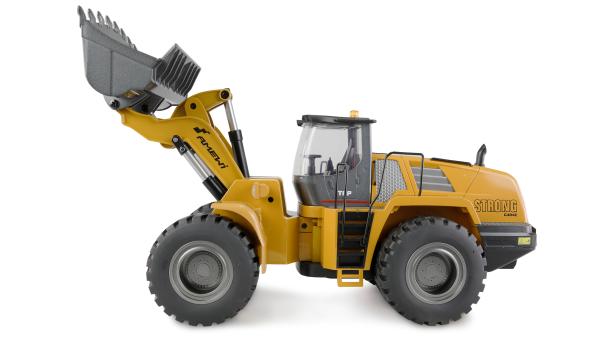Amewi Radlader G484E Teilmetall Licht, Sound 1:14 RTR gelb RC Spielzeug RC Auto