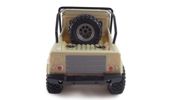 Amewi AMXRock Crawler AM24 4WD 1:24 RTR, Senffarben RC Spielzeug RC Auto