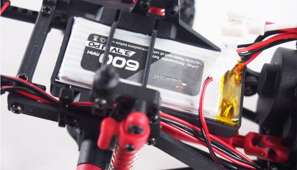 Amewi AMXRock Crawler AM24 4WD 1:24 RTR, Senffarben RC Spielzeug RC Auto