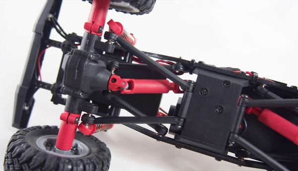 Amewi AMXRock Crawler AM24 4WD 1:24 RTR blau RC Spielzeug RC Auto