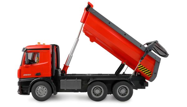 Amewi Mercedes-Benz Arocs Lizenz-Lkw Kipper RTR rot RC Spielzeug RC Auto