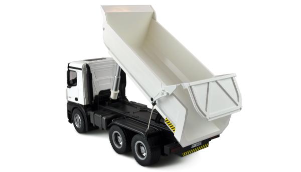 Amewi Mercedes-Benz Arocs Lkw Kipper PRO Metall V2 RTR weiß RC Spielzeug RC Auto