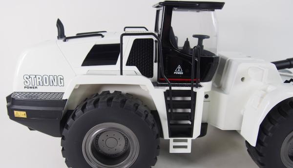 Amewi Radlader G484E AE Teilmetall Licht & Sound 10-Kanal 1:14 RTR weiß RC Auto