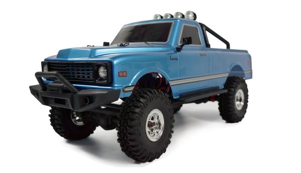 Amewi AMXRock AM18 Scale Crawler Pick-up 1:18 RTR blau RC Spielzeug RC Auto