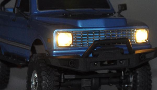 Amewi AMXRock AM18 Scale Crawler Pick-up 1:18 RTR blau RC Spielzeug RC Auto