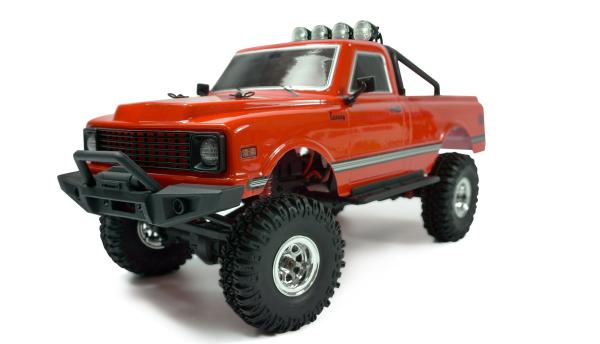 Amewi AMXRock AM18 Scale Crawler Pick-up 1:18 RTR rot RC Spielzeug RC Auto
