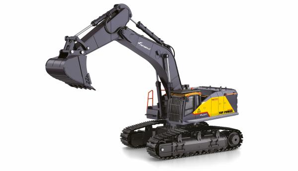 Amewi ACV730 Raupenbagger 1:14 RTR anthrazit/gelb RC Spielzeug RC Auto