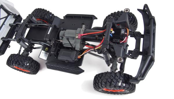 Amewi AMXRock RCX10B Scale Crawler Pick-up 1:10 RTR weiß RC Spielzeug RC Auto