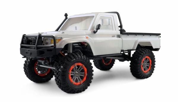 Amewi AMXRock RCX10B Scale Crawler Pick-up 1:10 RTR weiß RC Spielzeug RC Auto